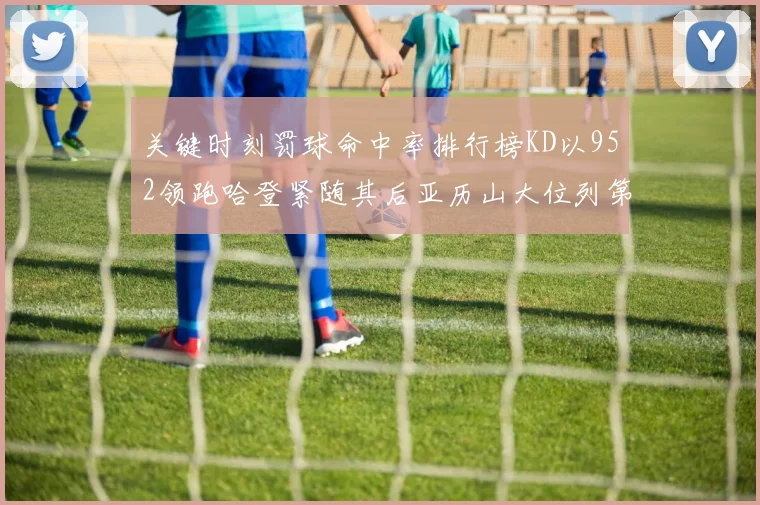 关键时刻罚球命中率排行榜KD以952领跑哈登紧随其后亚历山大位列第六